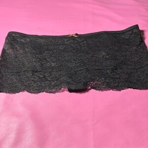 Black Lace Bandeau Women's Intimates